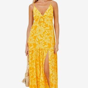 L*Space Victoria Dress Golden Hour Blossoms XS